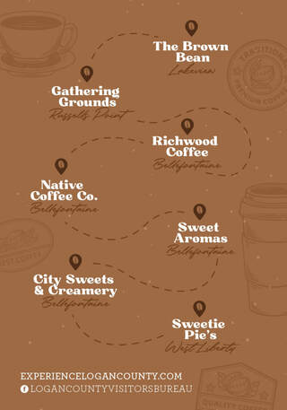 Logan County coffee trail