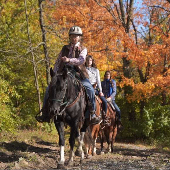 horseback riding at marmon valley farms