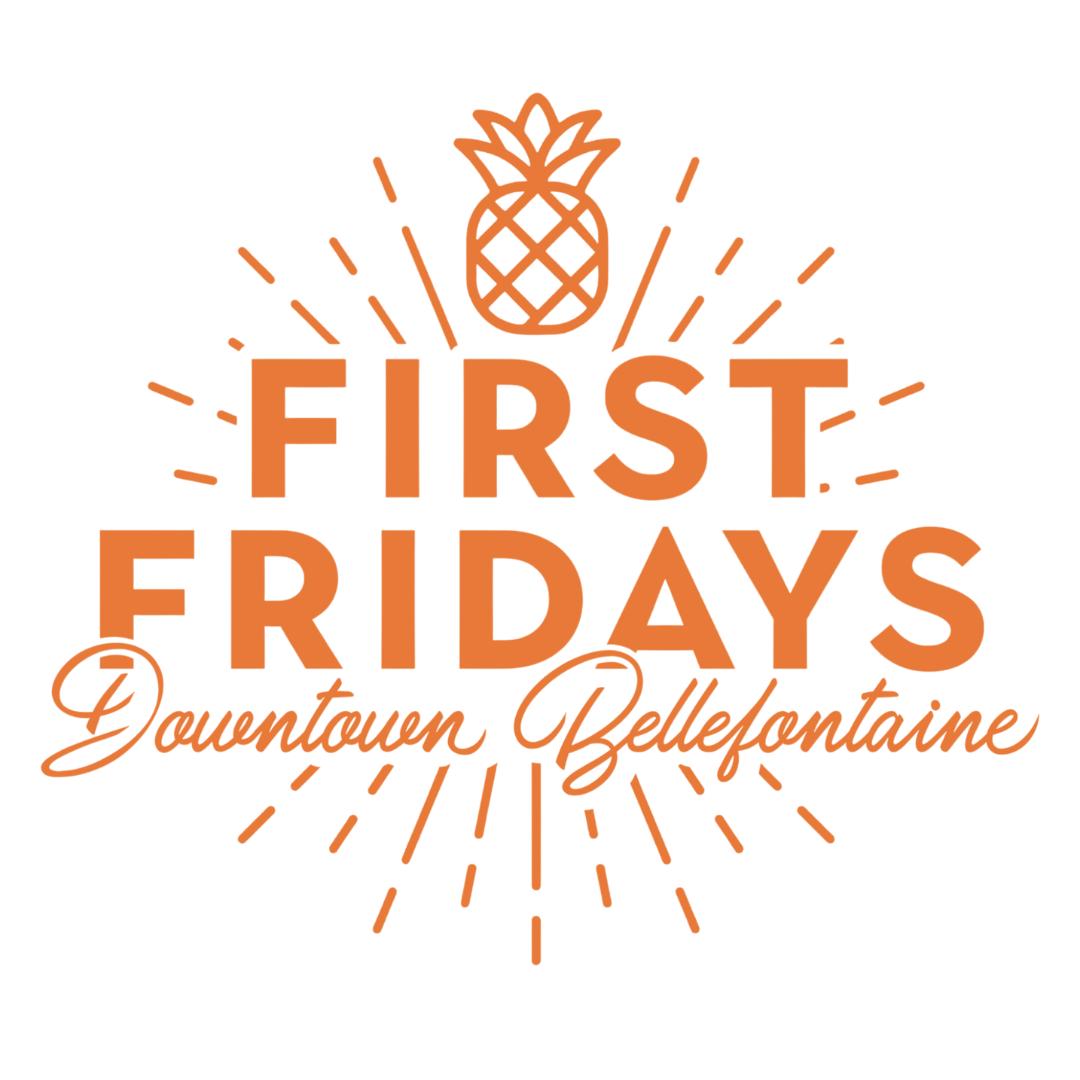 First Fridays in Downtown Bellefontaine Logo