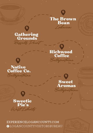 Logan County coffee trail